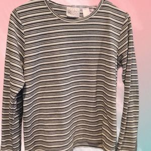 Russ Stripes Long Sleeve Tee